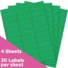 JAM Paper Laser/Inkjet Mailing Address Label, 1" X 2 5/8", Green, 30 Labels/Sheet, 4 Sheets/Pack (302725772) -Bostich Shop sp87119783 s7