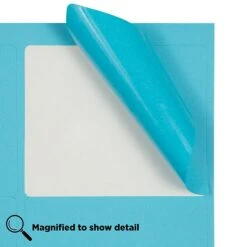 JAM Paper Laser/Inkjet Address Label, 4" X 3 3/8", Blue, 6 Labels/Sheet, 12 Sheets/Pack (302725770) -Bostich Shop sp89166564 s7