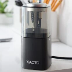 X-ACTO Powerhouse Electric Pencil Sharpener, Black (1799) -Bostich Shop sp94844182 s7
